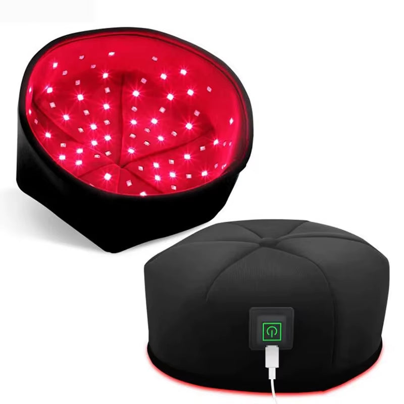 Revitalize Your Hair with the Red Light Therapy Hat - Near Infrared LED Treatment Cap for Hair Growth, Scalp Relaxation, and Loss Prevention